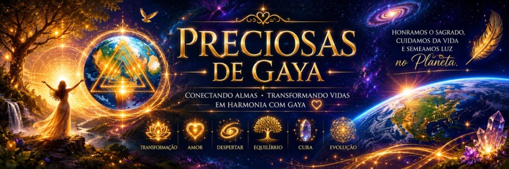Preciosas de Gaya — Conectando almas, transformando vidas em harmonia com Gaya