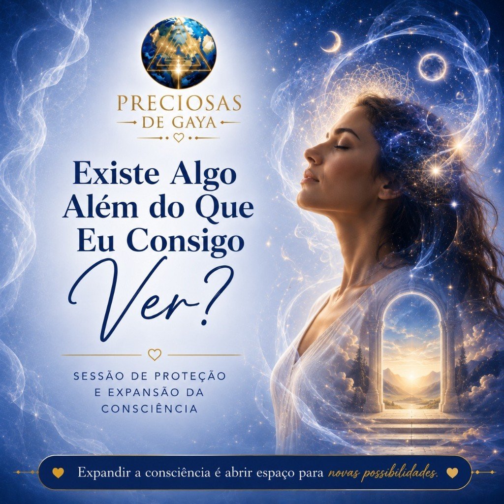 Existe algo além do que eu consigo ver?